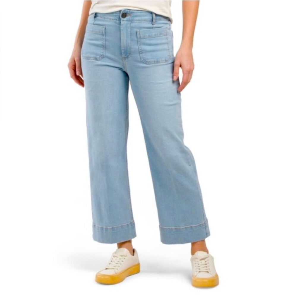 Bagatelle High Rise Wide Leg Crop